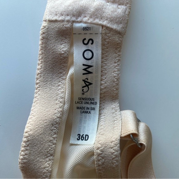 NWOT Sensuous Lace Unlined Bra - Picture 5 of 5